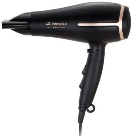 Orbegozo THD 2200 Secador Plegable Profesional 2200 W 3 Temperaturas Difusor y Boquilla